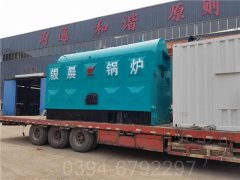 燃气热水锅炉设计图